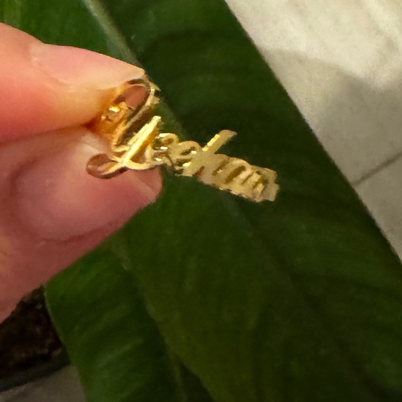 Adjustable gold “yeehaw” ring - Picture 2 of 4